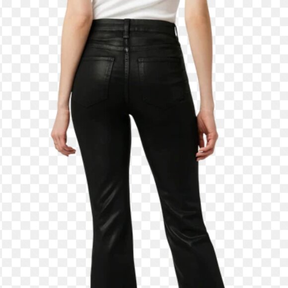 Joe's Jeans “Hi Honey” high rise curvy bootcut - Coated Black - 28-  NWT - Picture 1 of 6